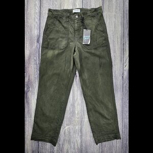 Studio Blue NWT Distressed Olive Green Pants